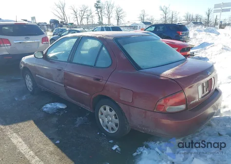 2002 Nissan Sentra Gxe z USA, uszkodzony, nr VIN 3N1CB51D92L643249